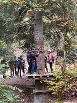 STEP Jahresausflug 2024: Zipline in Triberg