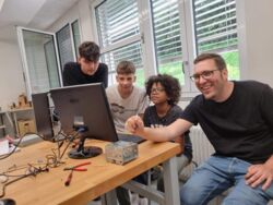 STEP bei den Projekttagen am Kant-Gymnasium Weil am Rhein: IT-Technik erleben - Projekttage rund um PC-Bau und Netzwerk-Setup